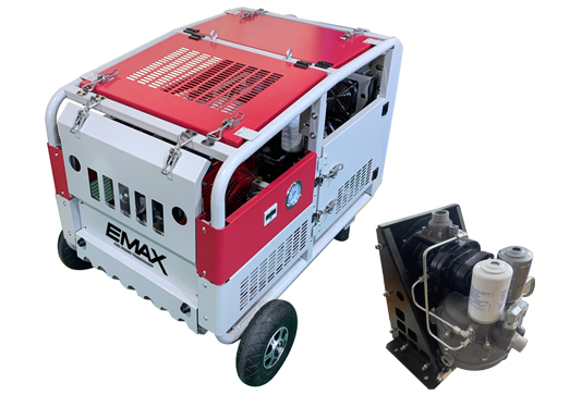 Petrol Engine Driven Screw Air Compressor